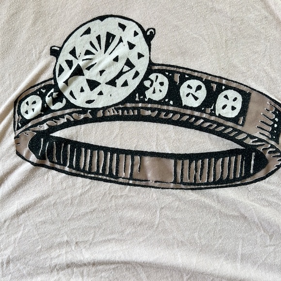 Wildfox “Oversized” Short Sleeve T-shirt Top Small Diamond Ring 💍 - Picture 2 of 5